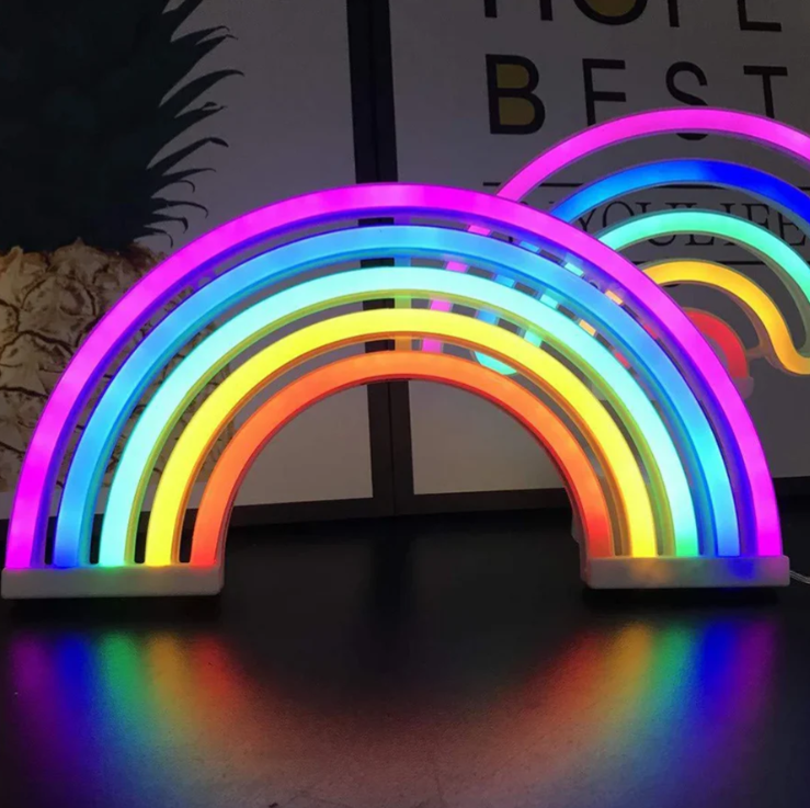 Vibrant RGB LED Mood Table Light – Ideal for Home, Bedroom & Parties - Atelier Dubois Paris