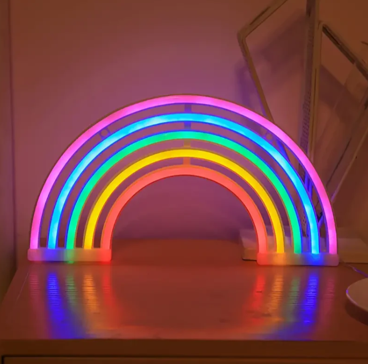 Vibrant RGB LED Mood Table Light – Ideal for Home, Bedroom & Parties - Atelier Dubois Paris