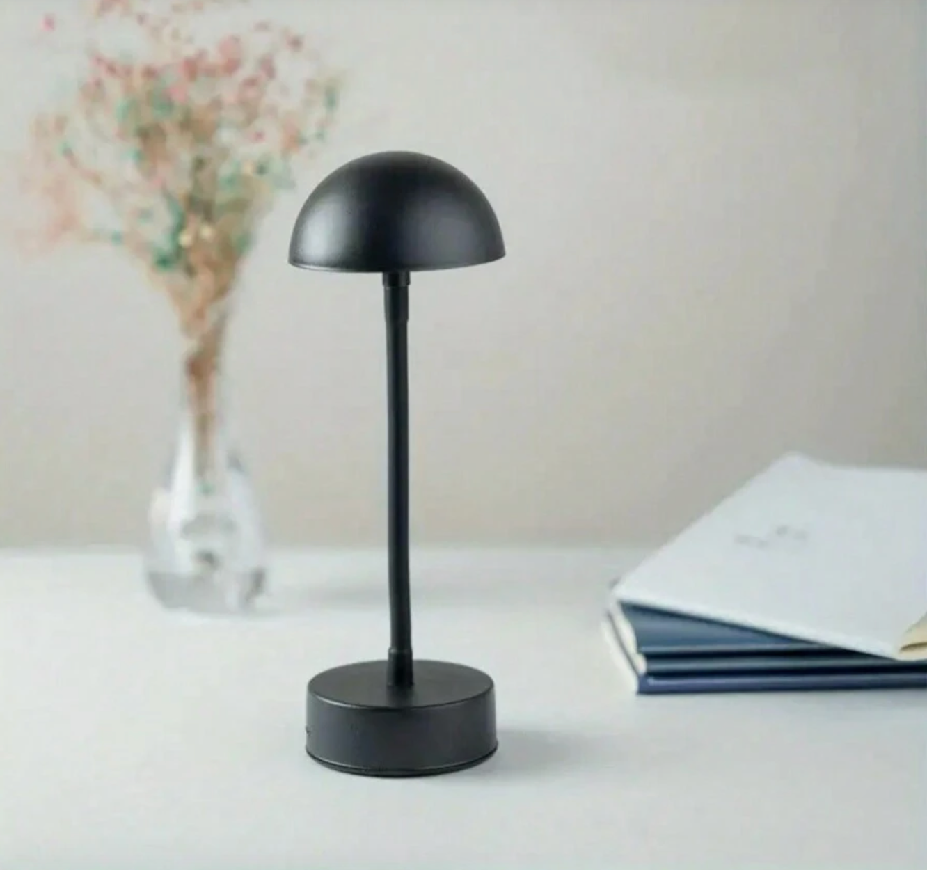 Modern Cordless LED Table Lamp – Dimmable Rechargeable Light with Touch Control