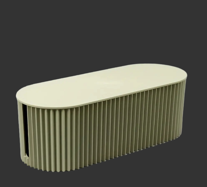 Compact Cable Box Organizer for Power Strips and Cords