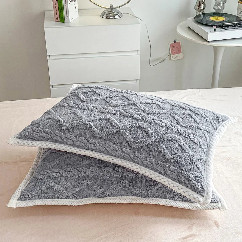 Cozy Layered | Winter Throw Blanket