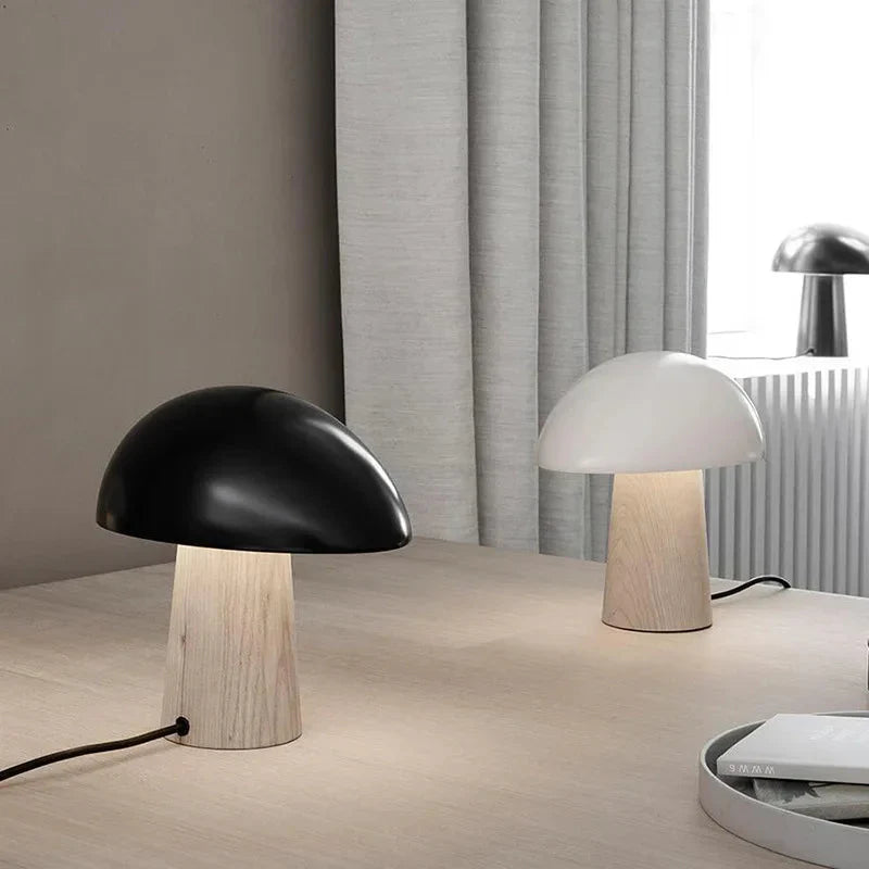 Scandinavian Charm Table Lamp | Night Light