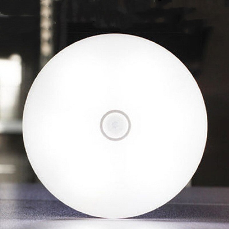 Round LED Motion Sensor Light | Kitchen, Wardrobe, and Closet Wall Light