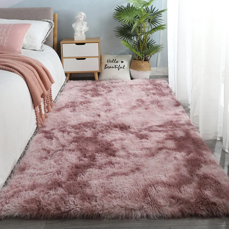 Living and Bedroom Rug - Non-Slip Backing with Thick Pile