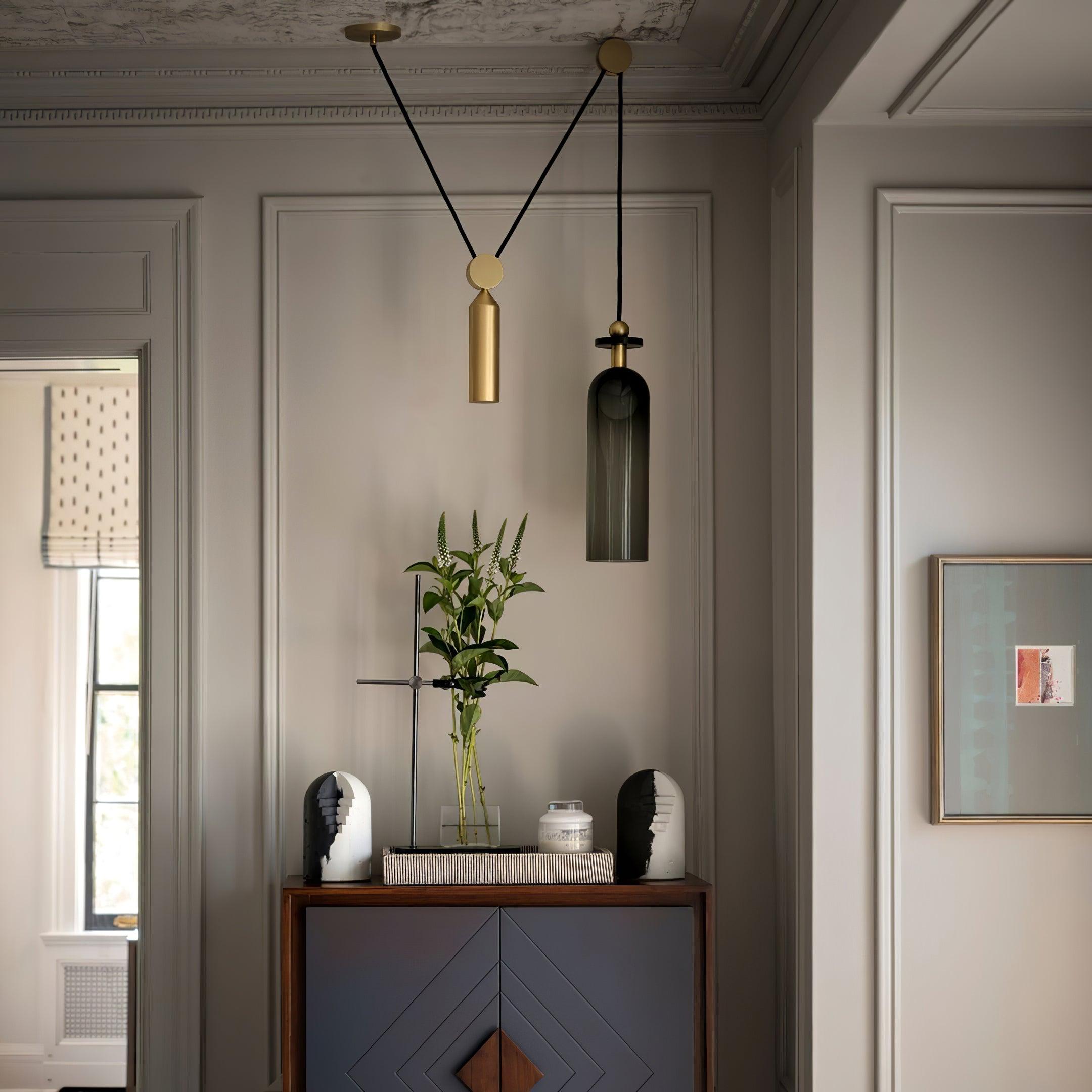 Multi-Shape Hanging Pendant Lamp – Adjustable Hanging Light