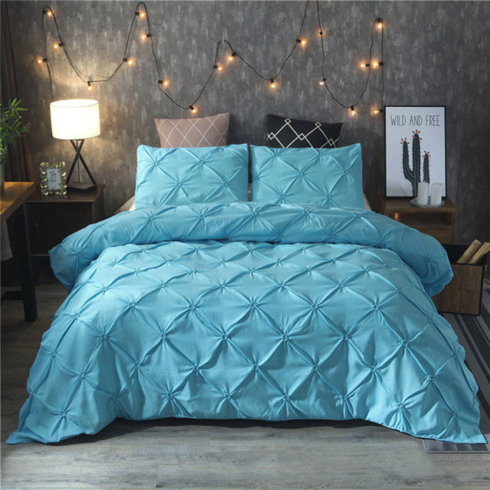 Microfiber Refined Design Bedding Set