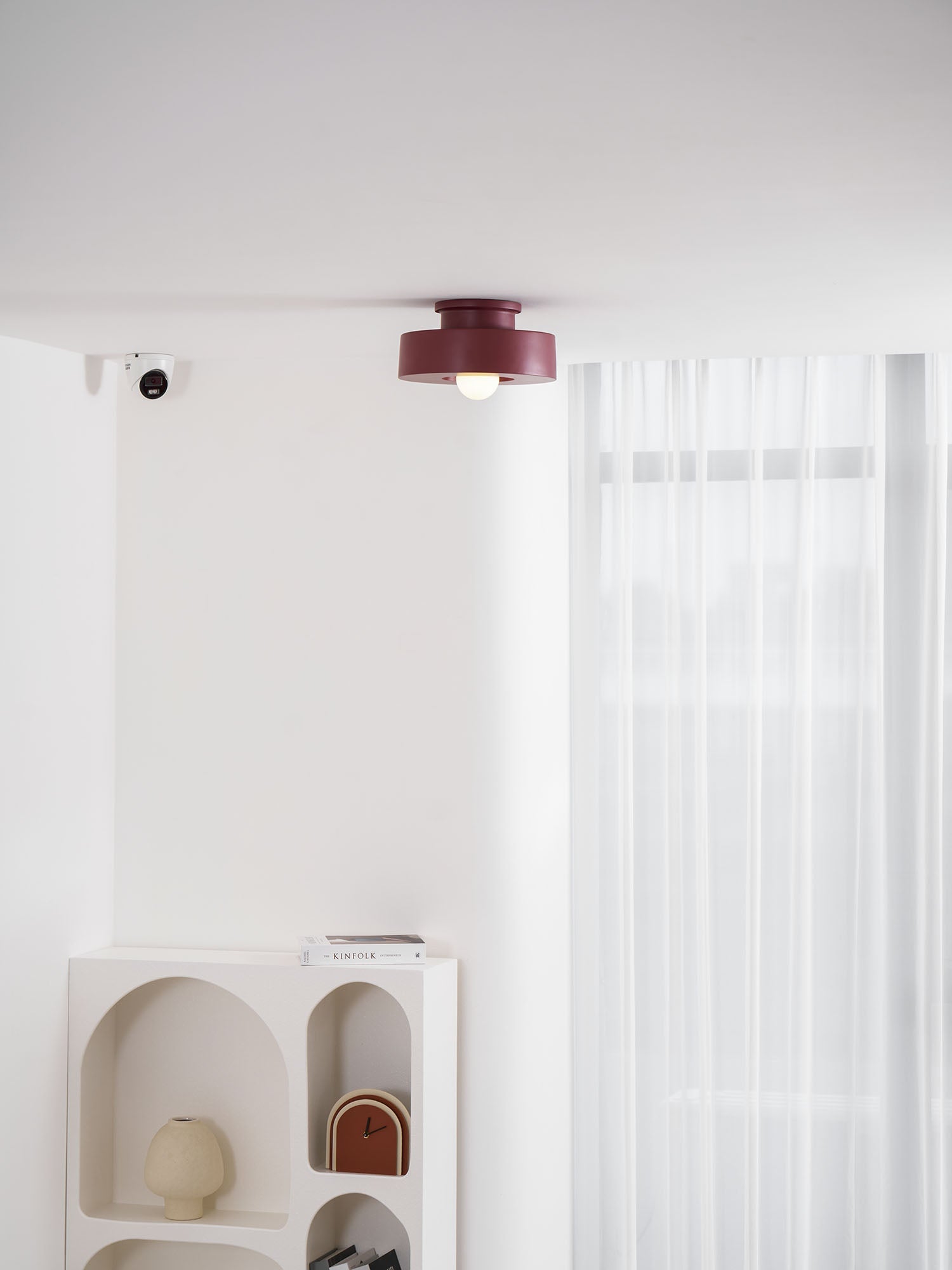 Modern Resin Ceiling Light - Stacked Cylindrical Design Lamp Fixture
