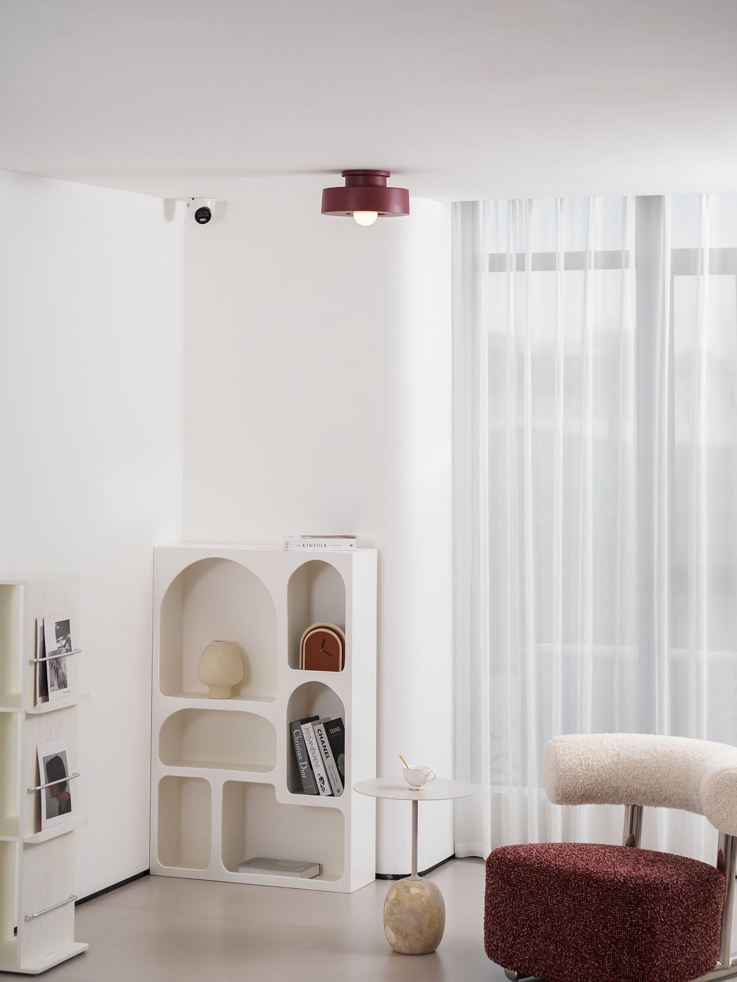 Modern Resin Ceiling Light - Stacked Cylindrical Design Lamp Fixture