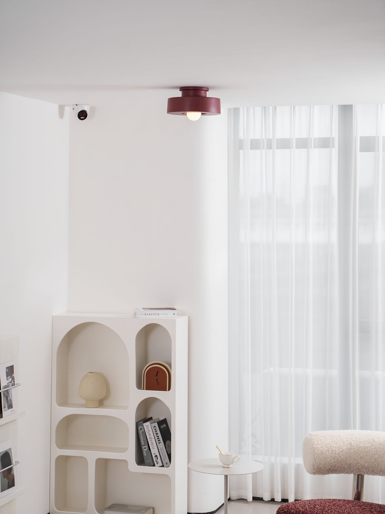 Modern Resin Ceiling Light - Stacked Cylindrical Design Lamp Fixture