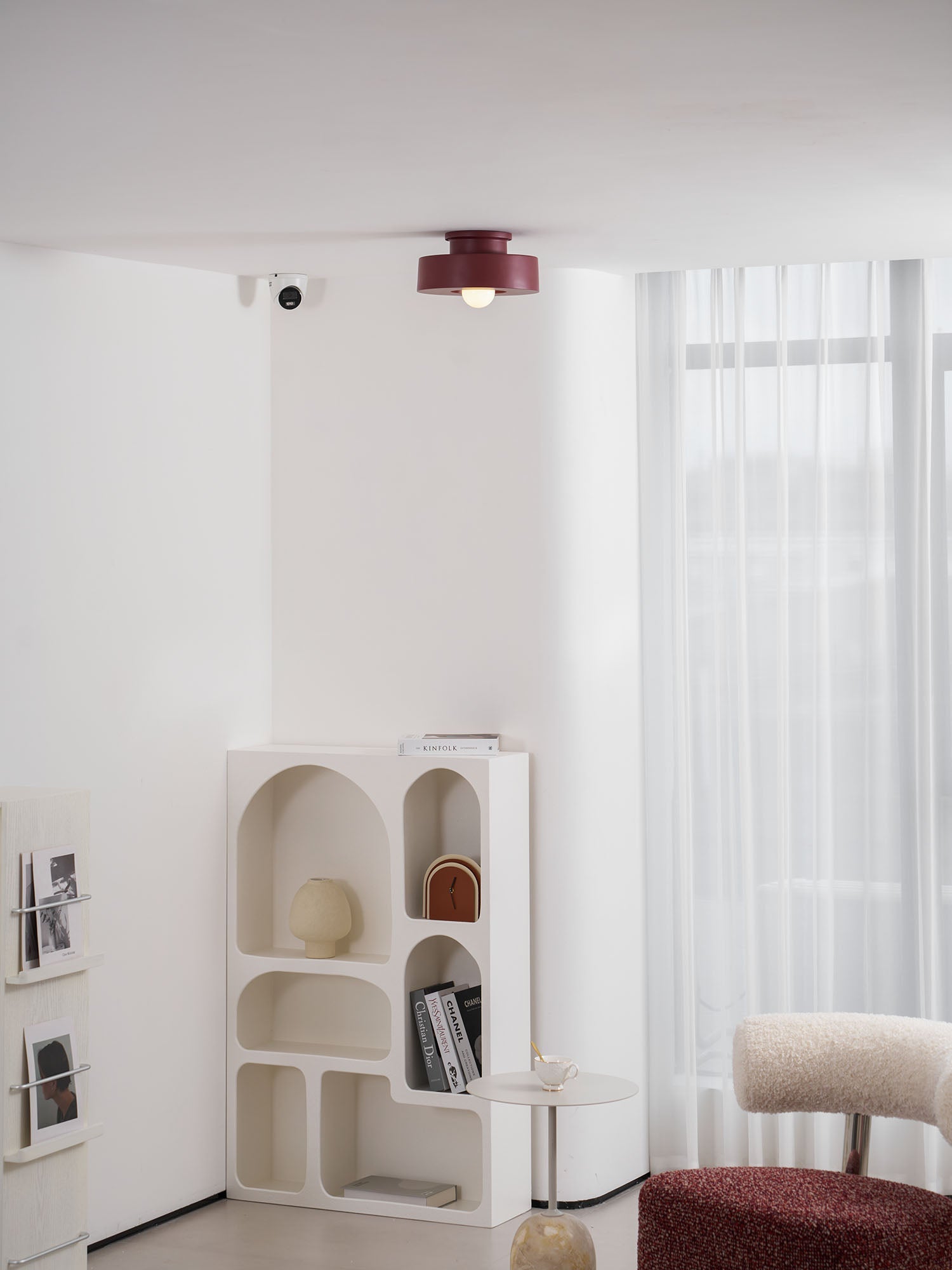 Modern Resin Ceiling Light - Stacked Cylindrical Design Lamp Fixture