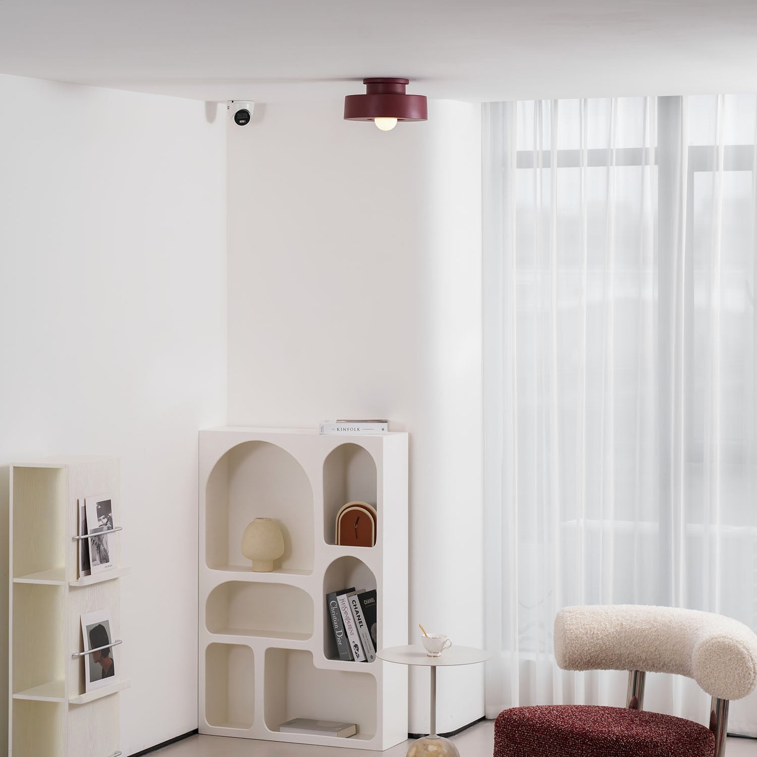 Modern Resin Ceiling Light - Stacked Cylindrical Design Lamp Fixture