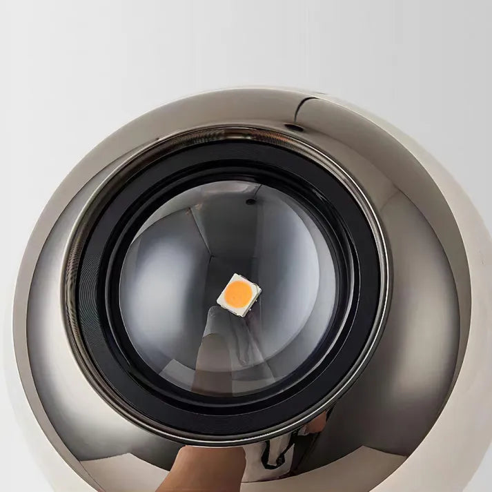 Marble Finish Globe Pendant Light | Nordic-Inspired Ceiling Lamp