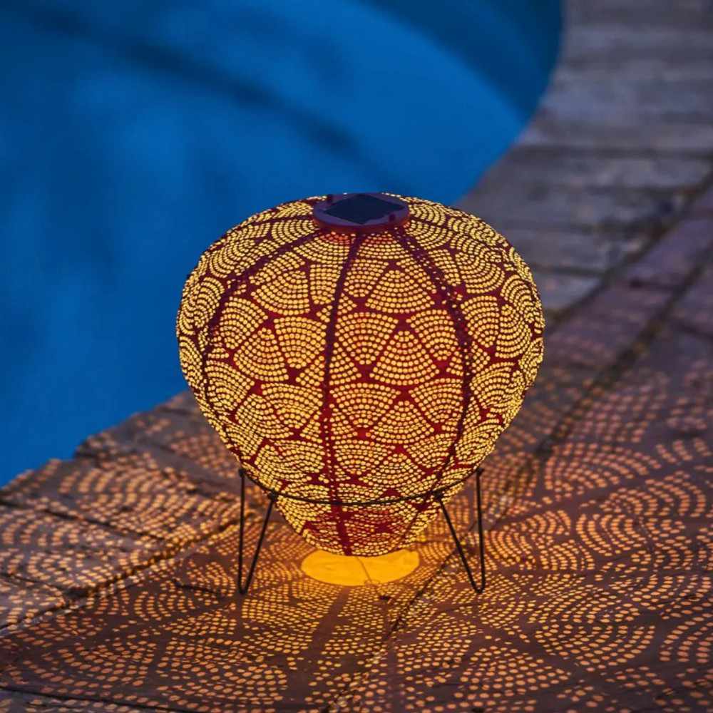 Solar Garden Lantern in Balloon Shape