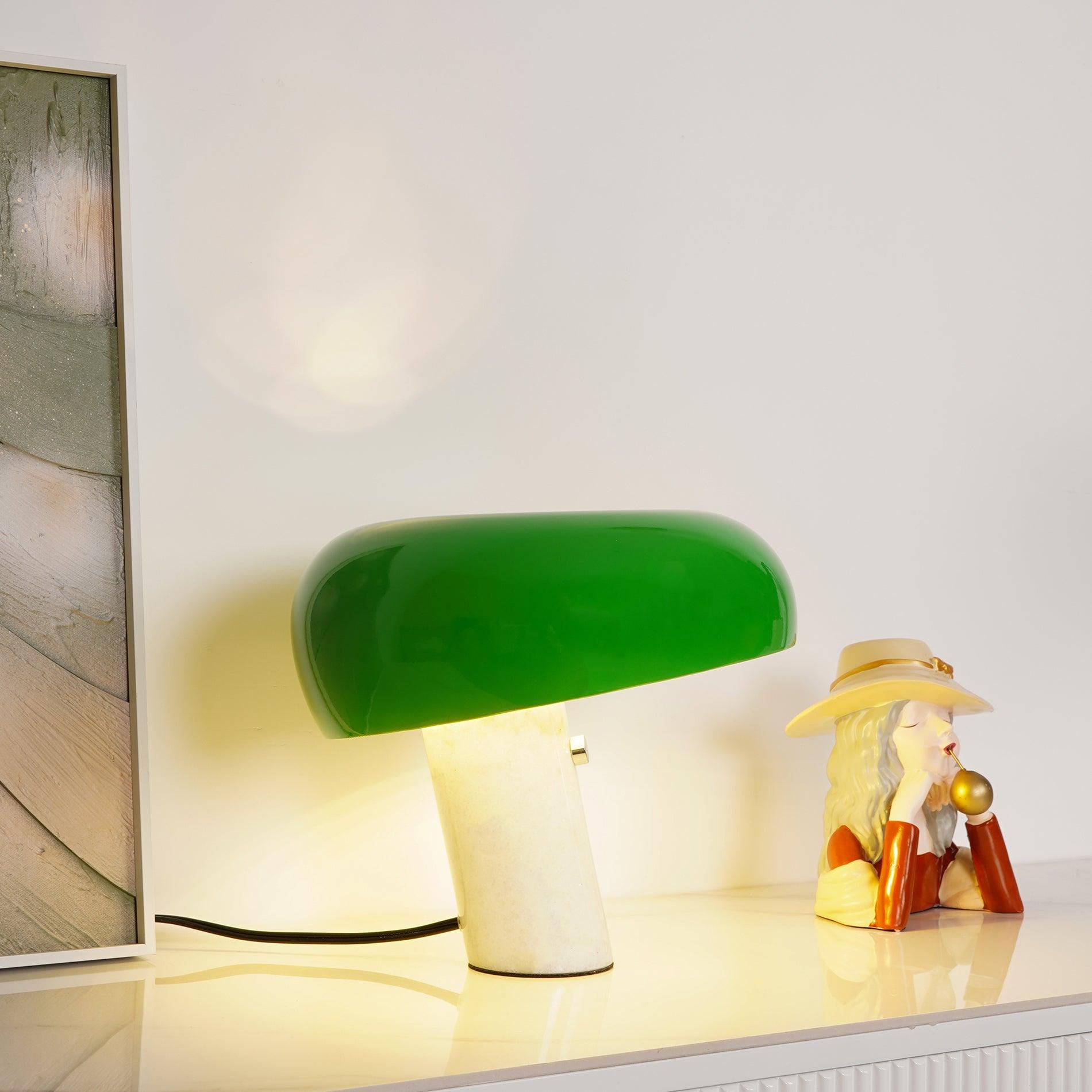 Modern Marble Table Lamp – Dimmable Lighting