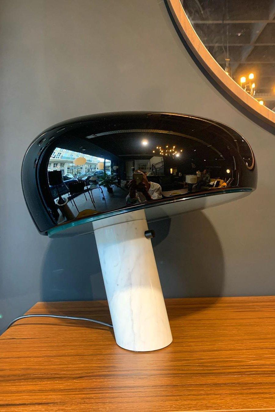 Modern Marble Table Lamp – Dimmable Lighting