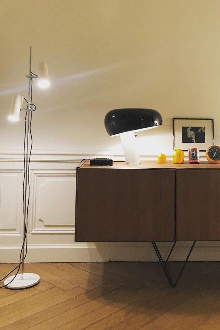 Modern Marble Table Lamp – Dimmable Lighting