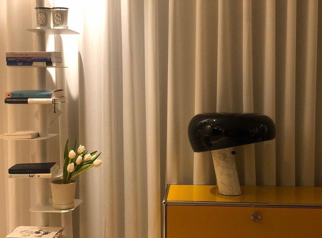 Modern Marble Table Lamp – Dimmable Lighting