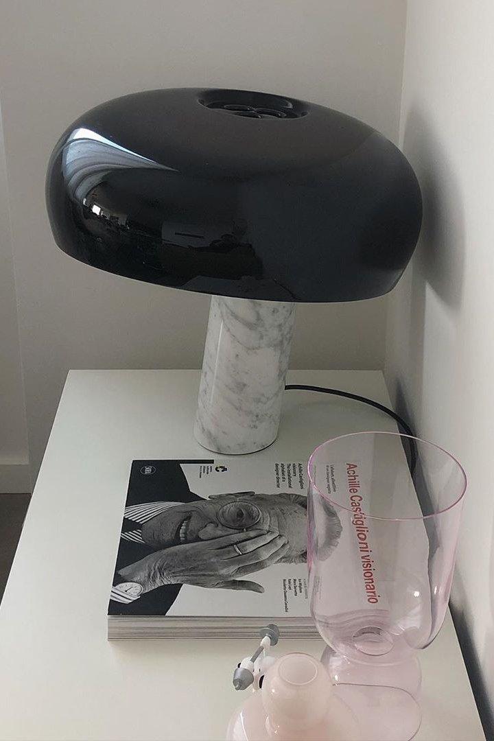 Modern Marble Table Lamp – Dimmable Lighting