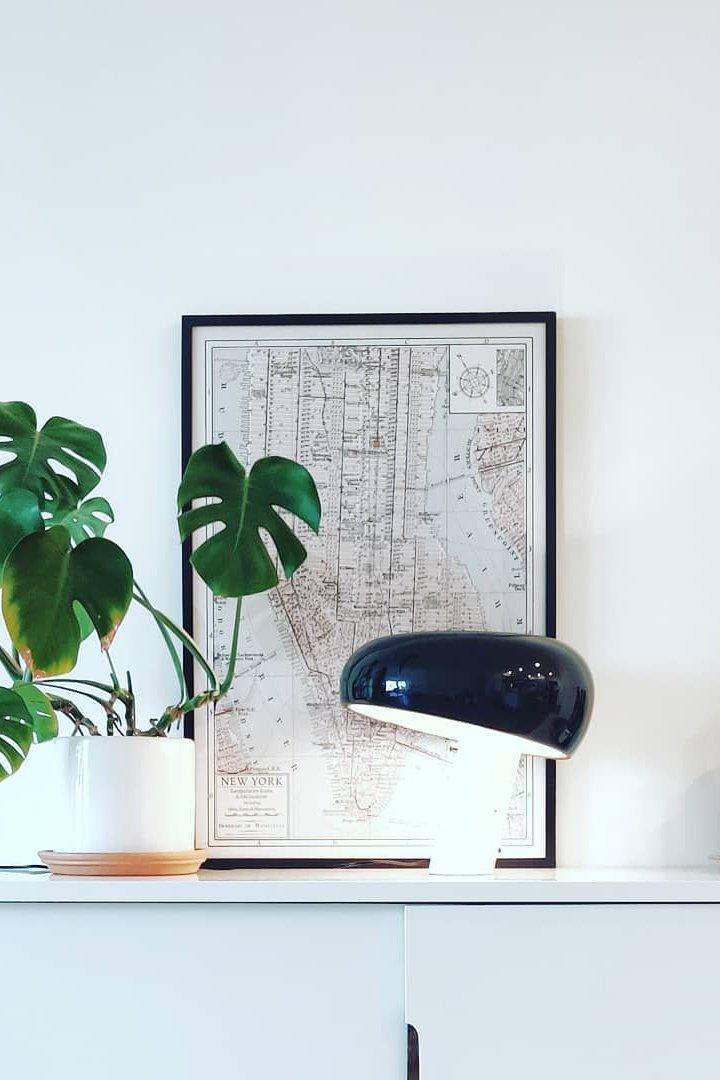 Modern Marble Table Lamp – Dimmable Lighting