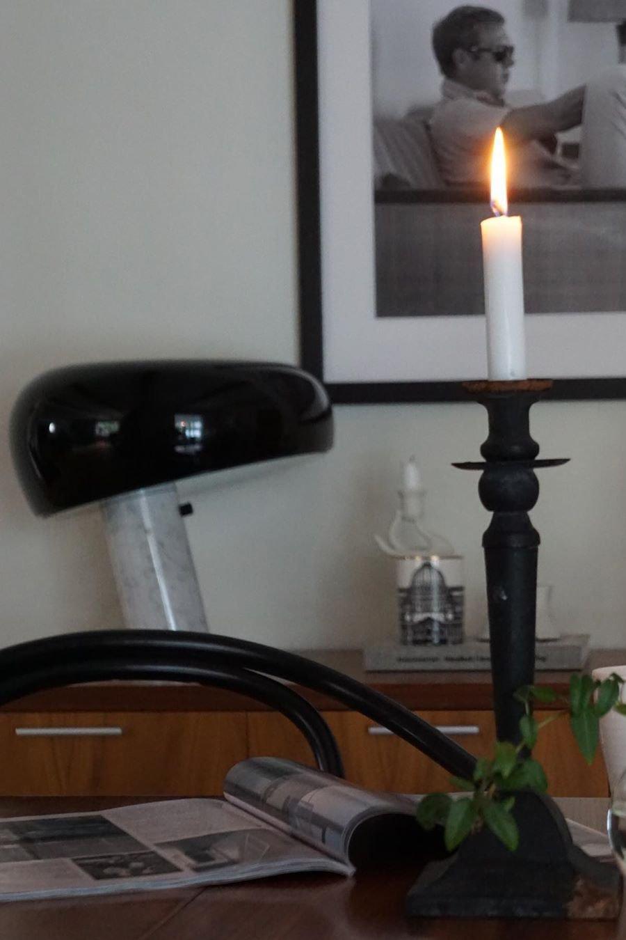 Modern Marble Table Lamp – Dimmable Lighting