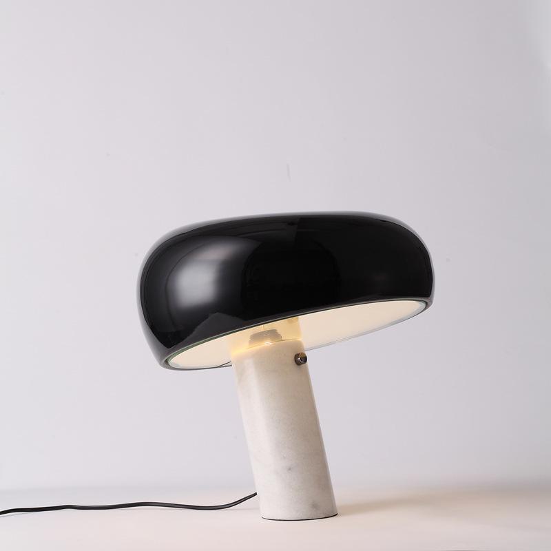 Modern Marble Table Lamp – Dimmable Lighting