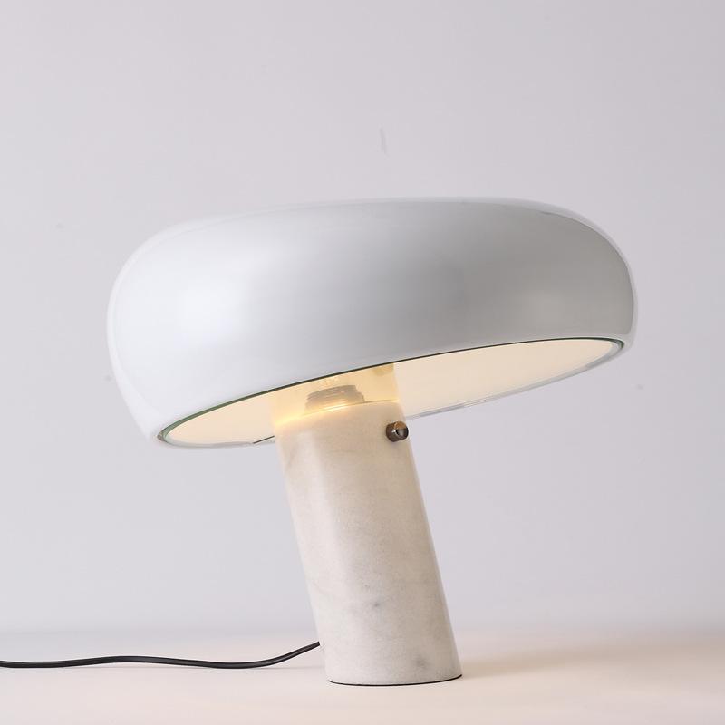 Modern Marble Table Lamp – Dimmable Lighting