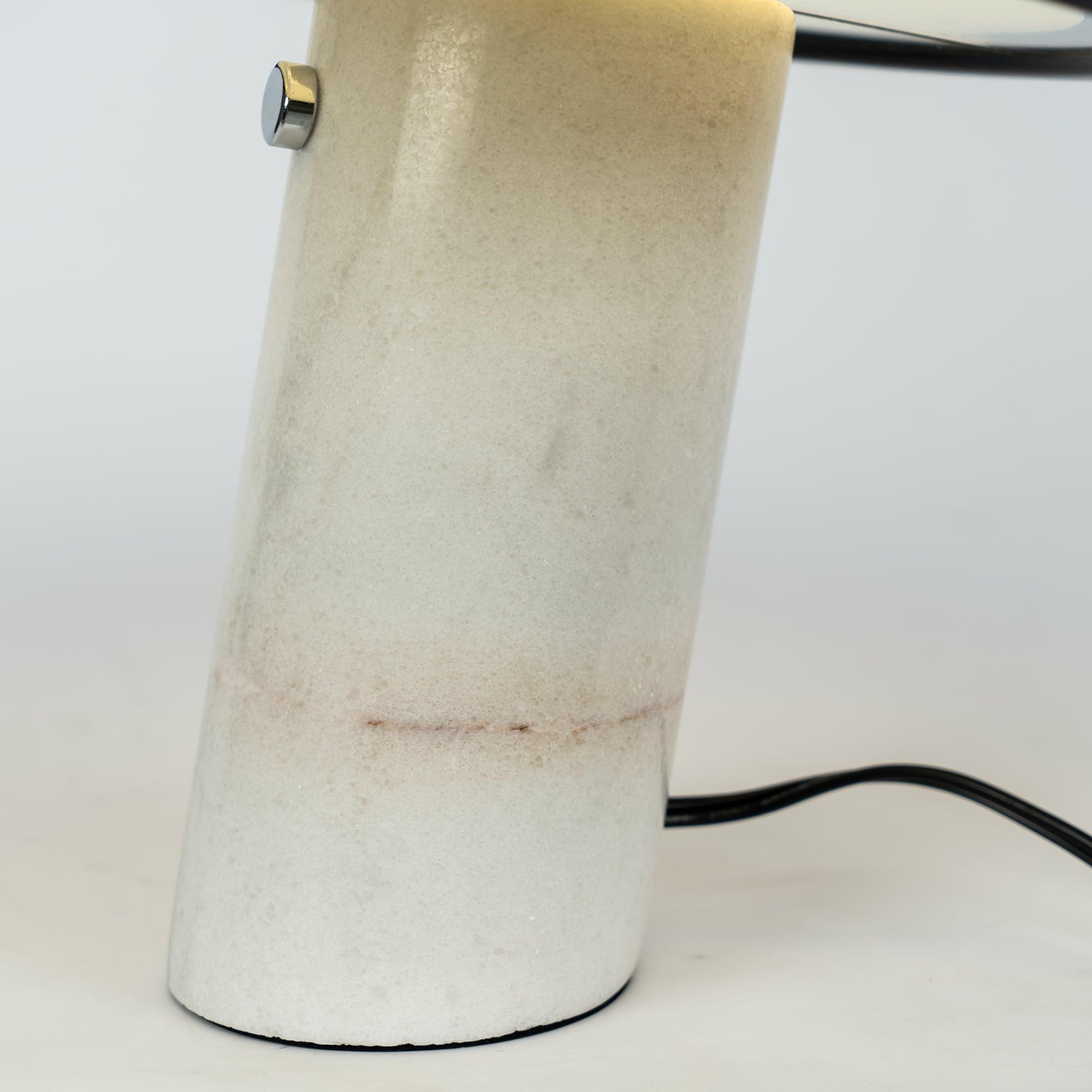 Modern Marble Table Lamp – Dimmable Lighting