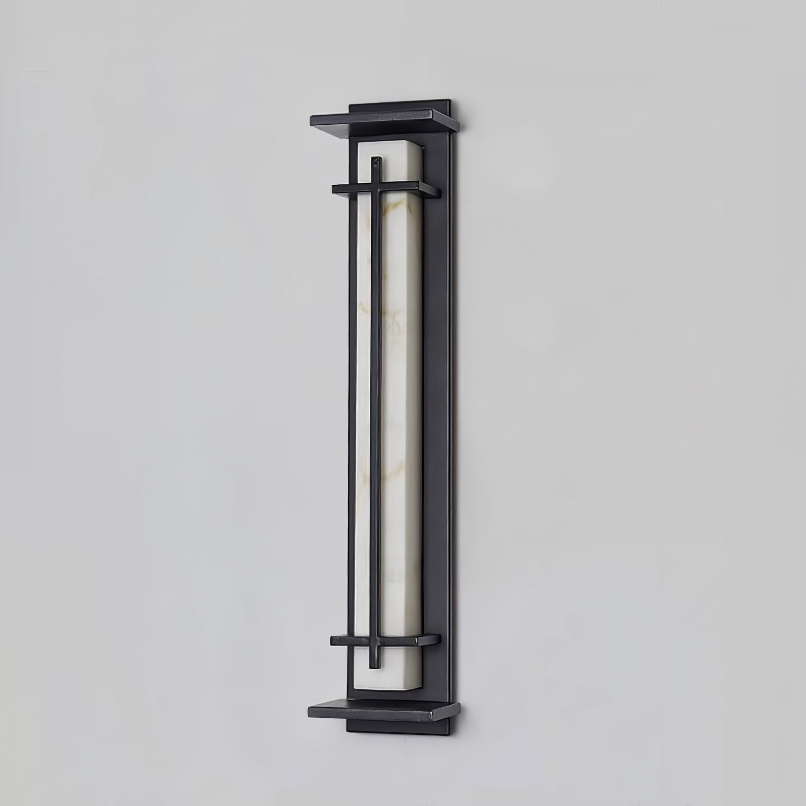 Outdoor Wall Light with Rectangular Frame | Exterior Wall Light