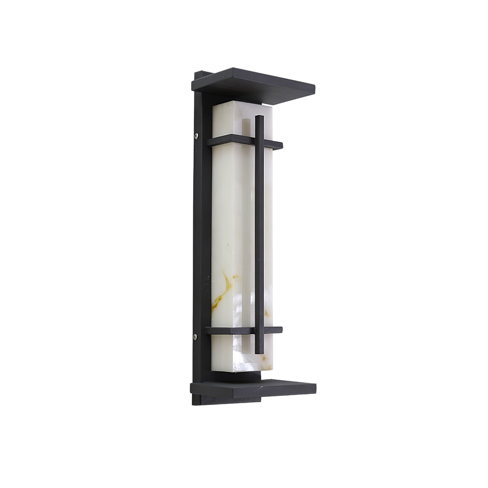 Outdoor Wall Light with Rectangular Frame | Exterior Wall Light