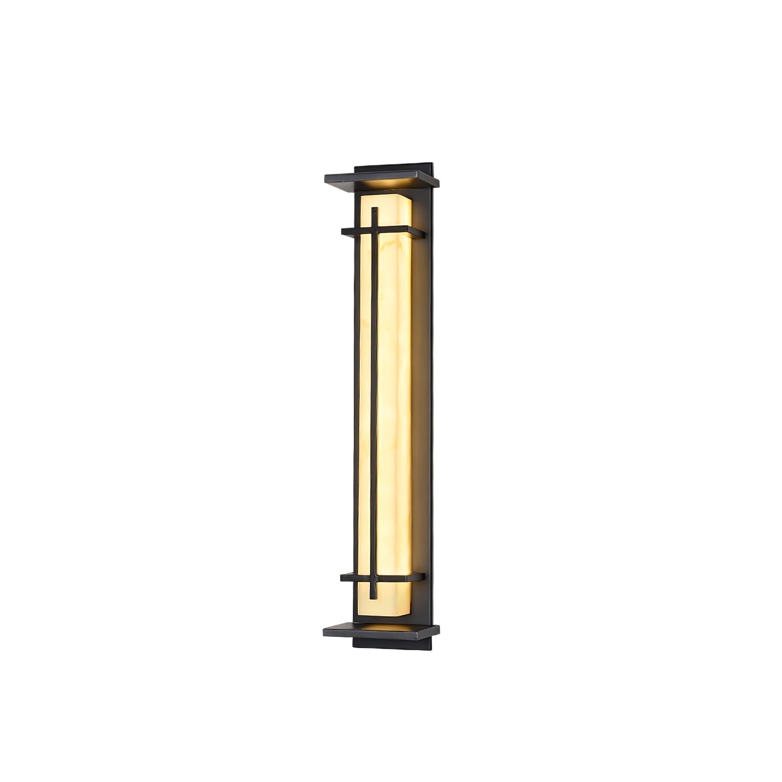Outdoor Wall Light with Rectangular Frame | Exterior Wall Light