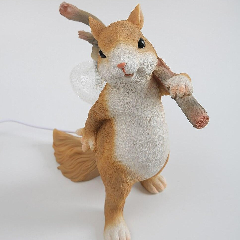 Decorative Squirrel Table Lamp