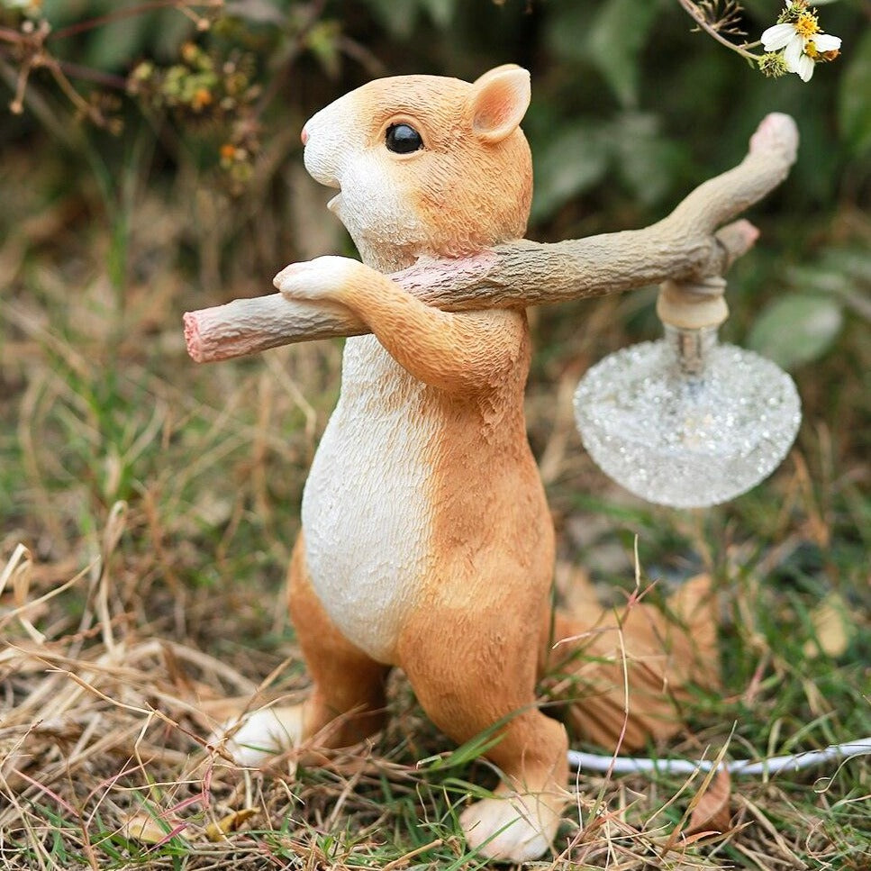 Decorative Squirrel Table Lamp