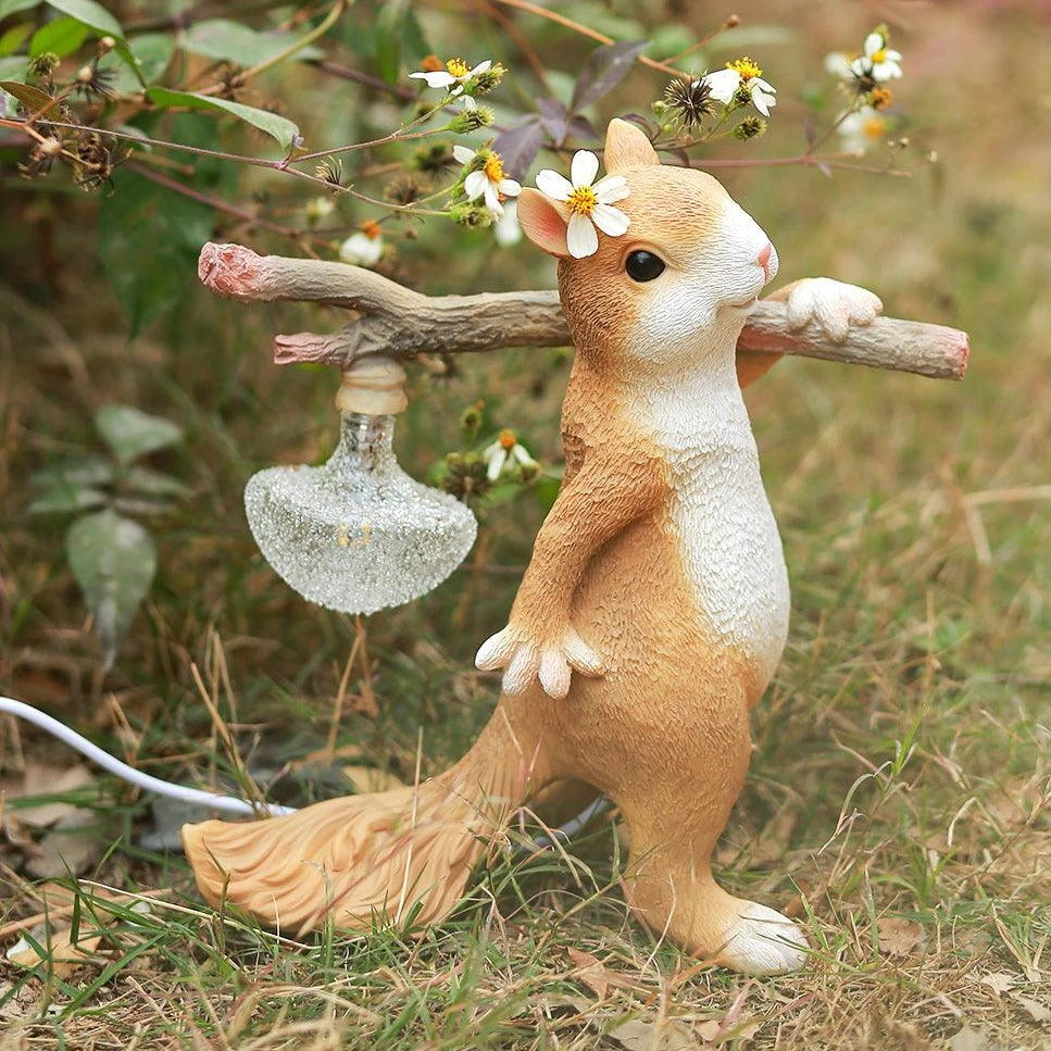 Decorative Squirrel Table Lamp