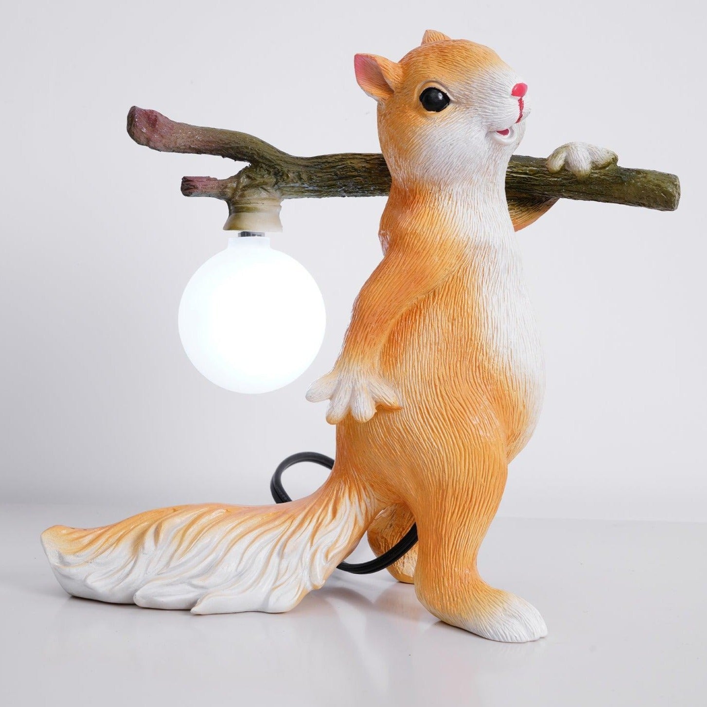 Decorative Squirrel Table Lamp