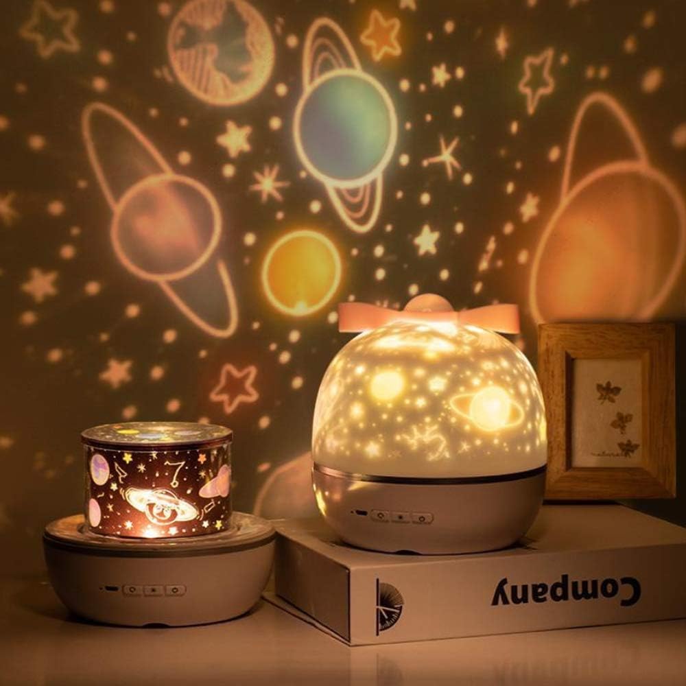 Starry Sky Galaxy Projector Lamp – Relaxing LED Table Light for Bedroom - Atelier Dubois Paris