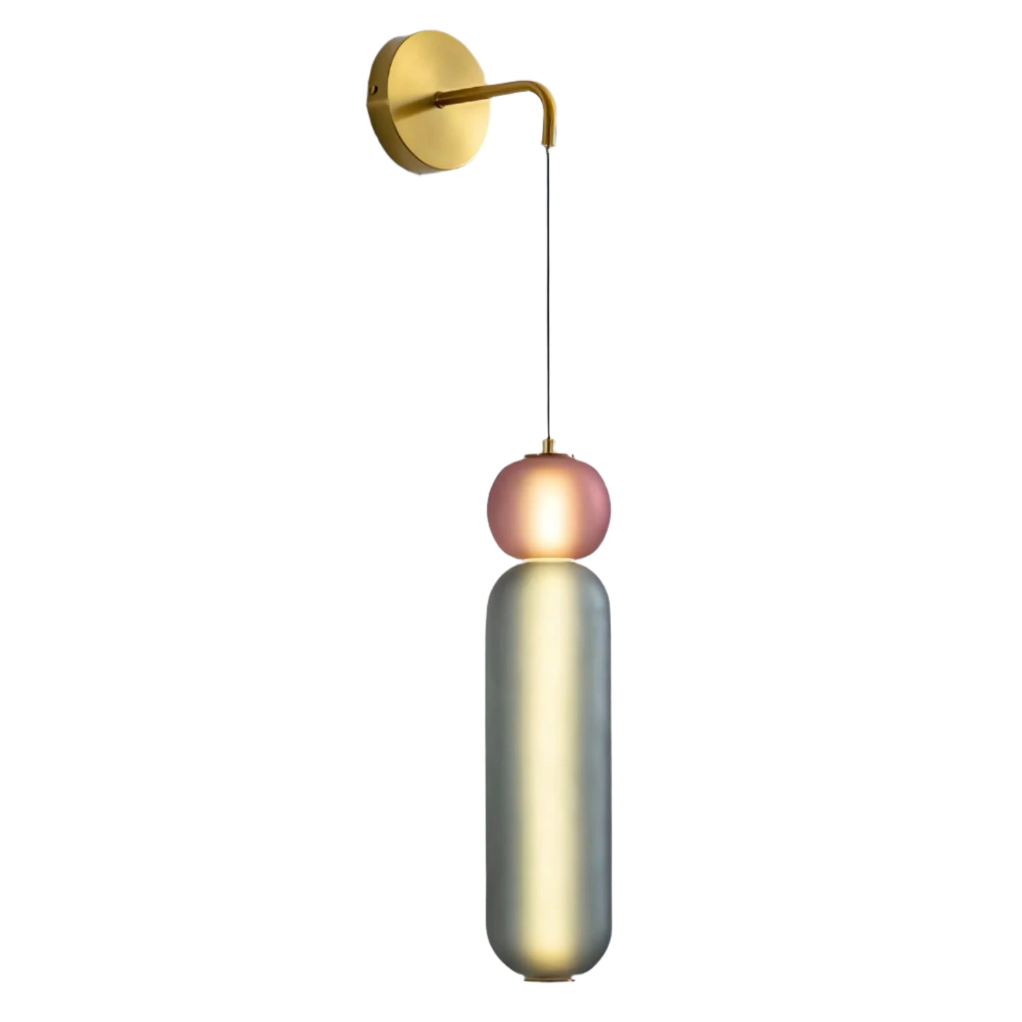 Sleek Wall Lamp with Surge Design – Minimal Fixture