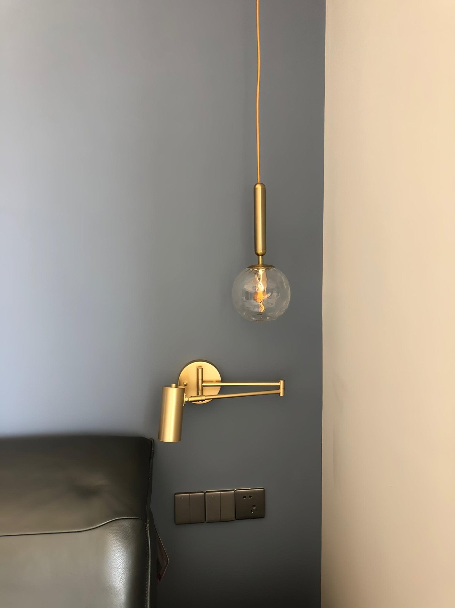 Adjustable Swing Arm Wall Lamp