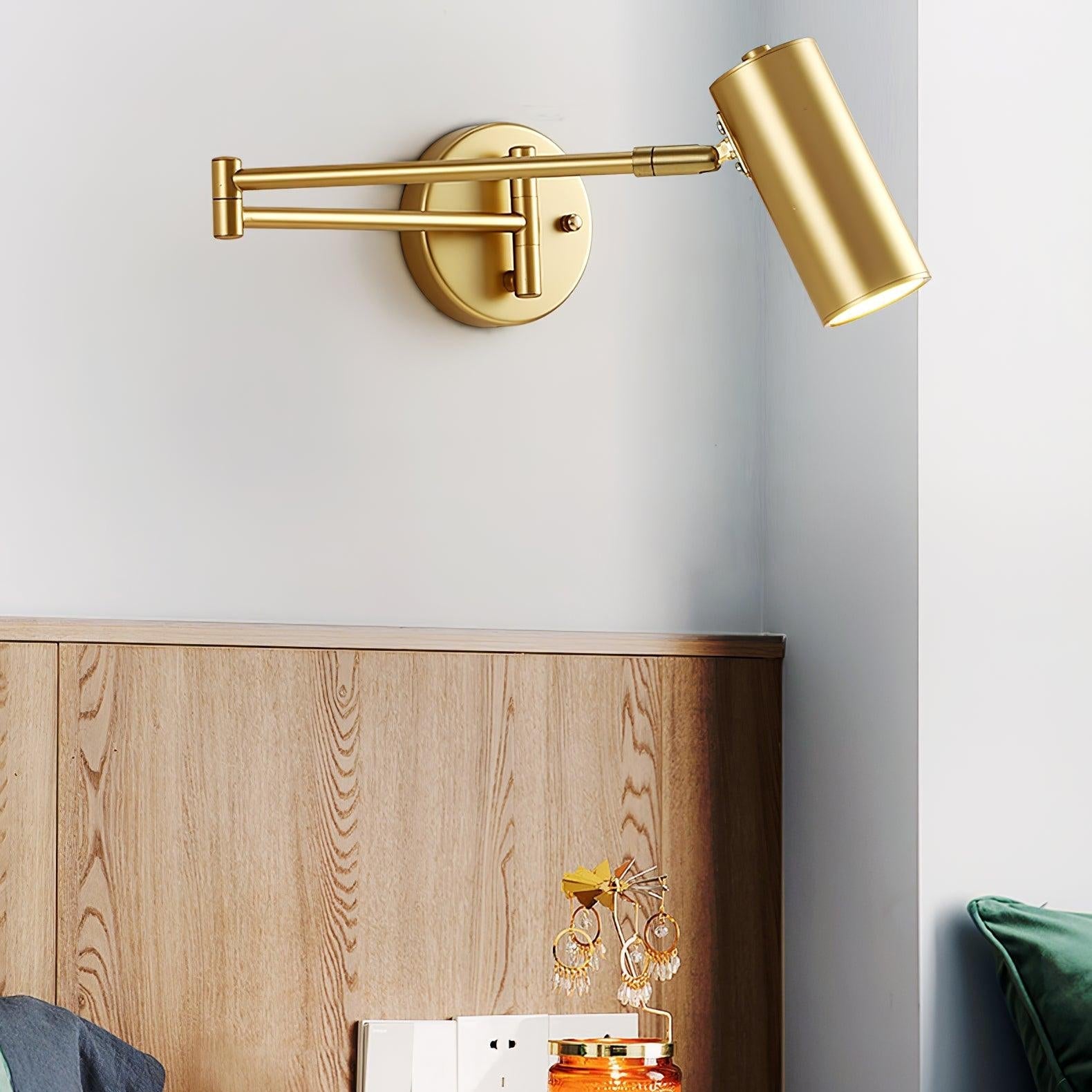 Adjustable Swing Arm Wall Lamp