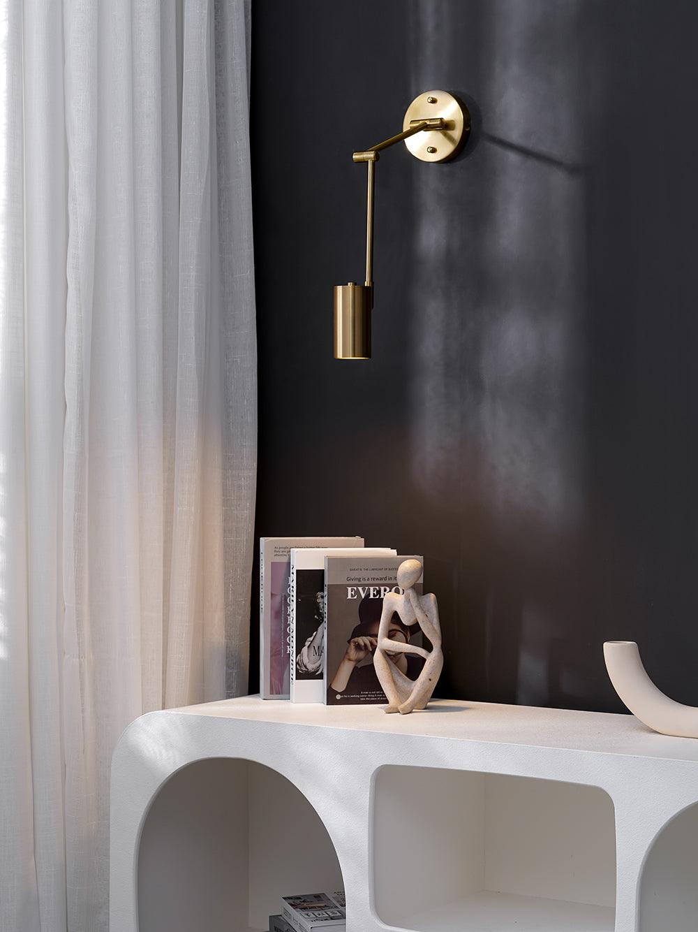 Adjustable Swing Arm Wall Lamp