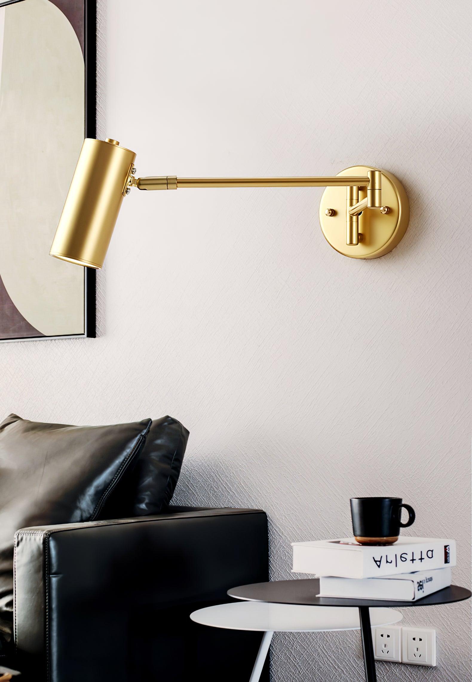 Adjustable Swing Arm Wall Lamp