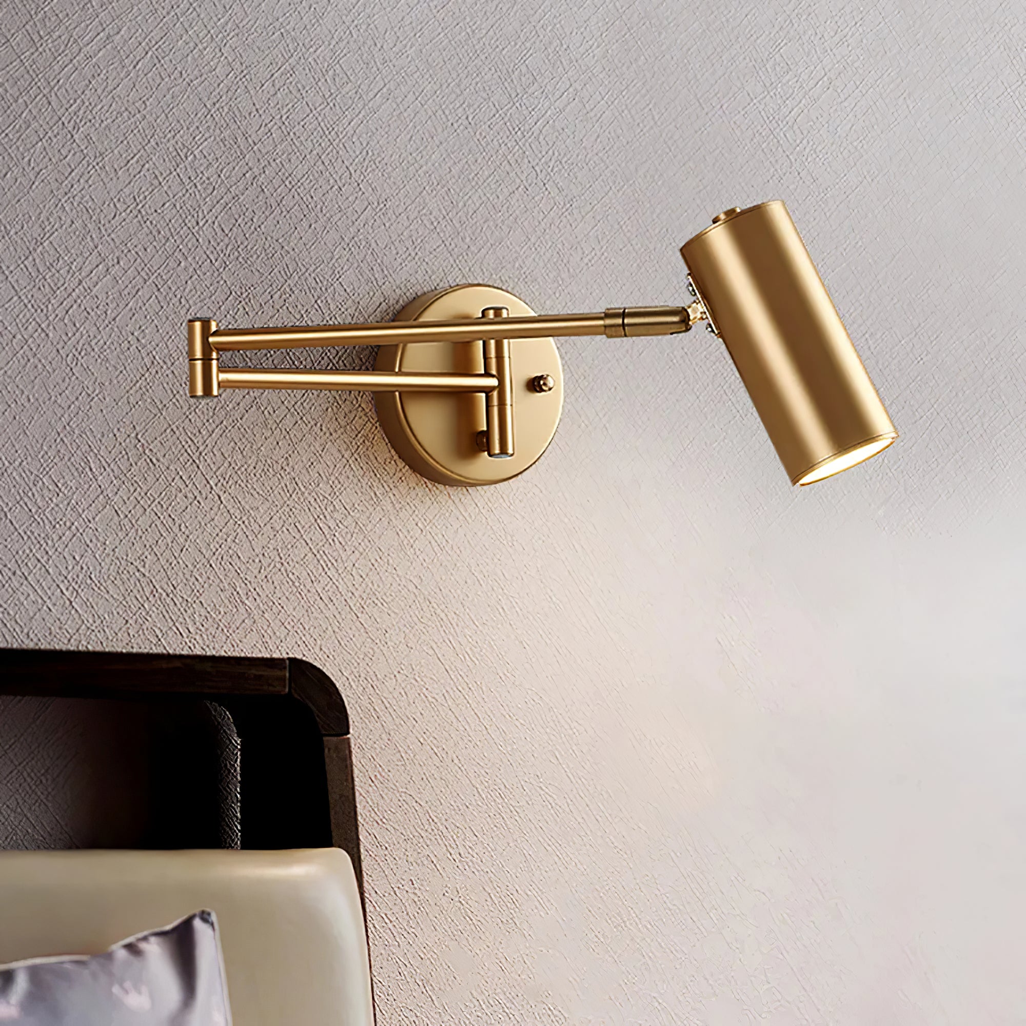 Adjustable Swing Arm Wall Lamp