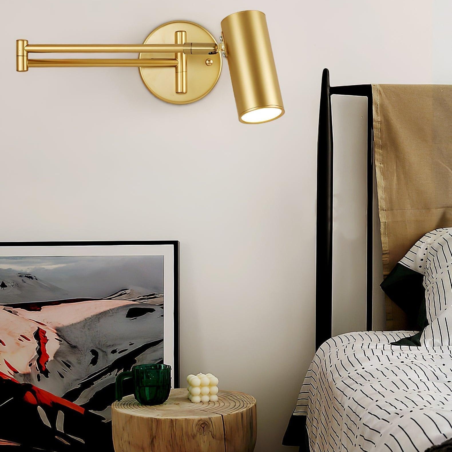 Adjustable Swing Arm Wall Lamp
