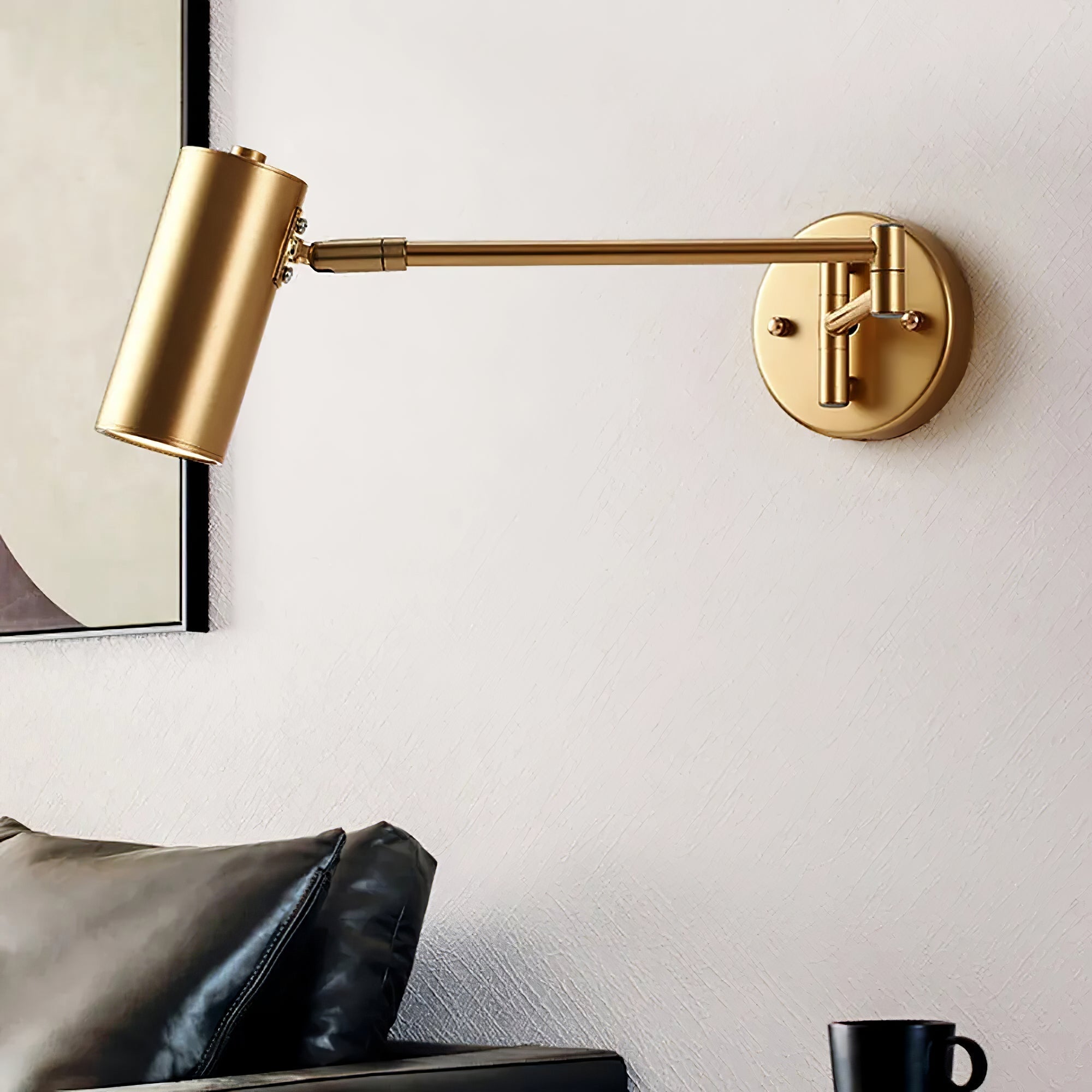 Adjustable Swing Arm Wall Lamp