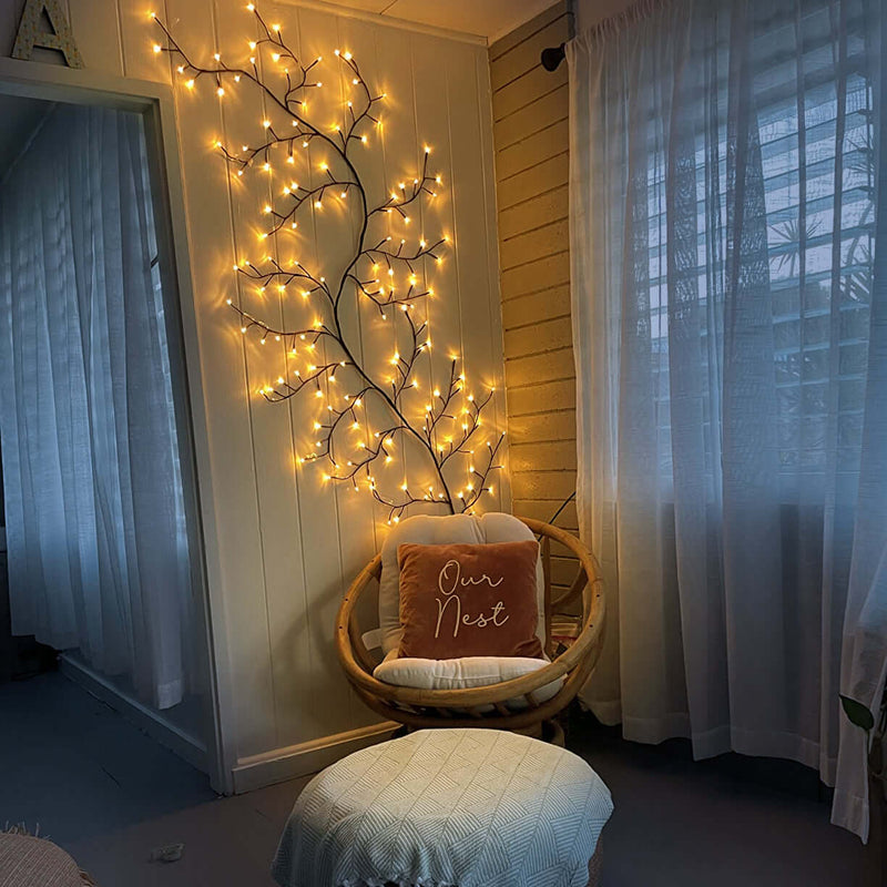 Sparkling Enchanted Tree – Glittering Fairy Light Decoration - Atelier Dubois Paris