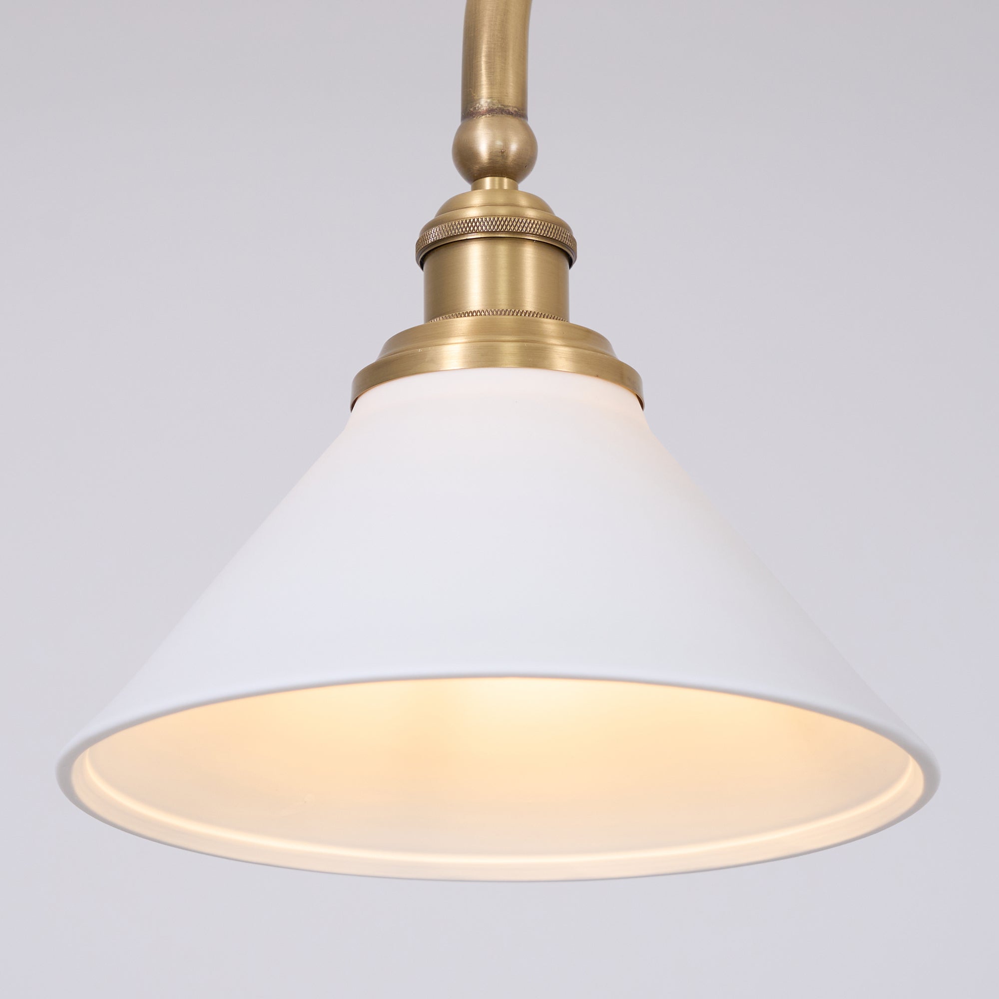 Double Head Pendant Lamp - Ceramic Shade Lighting Fixture