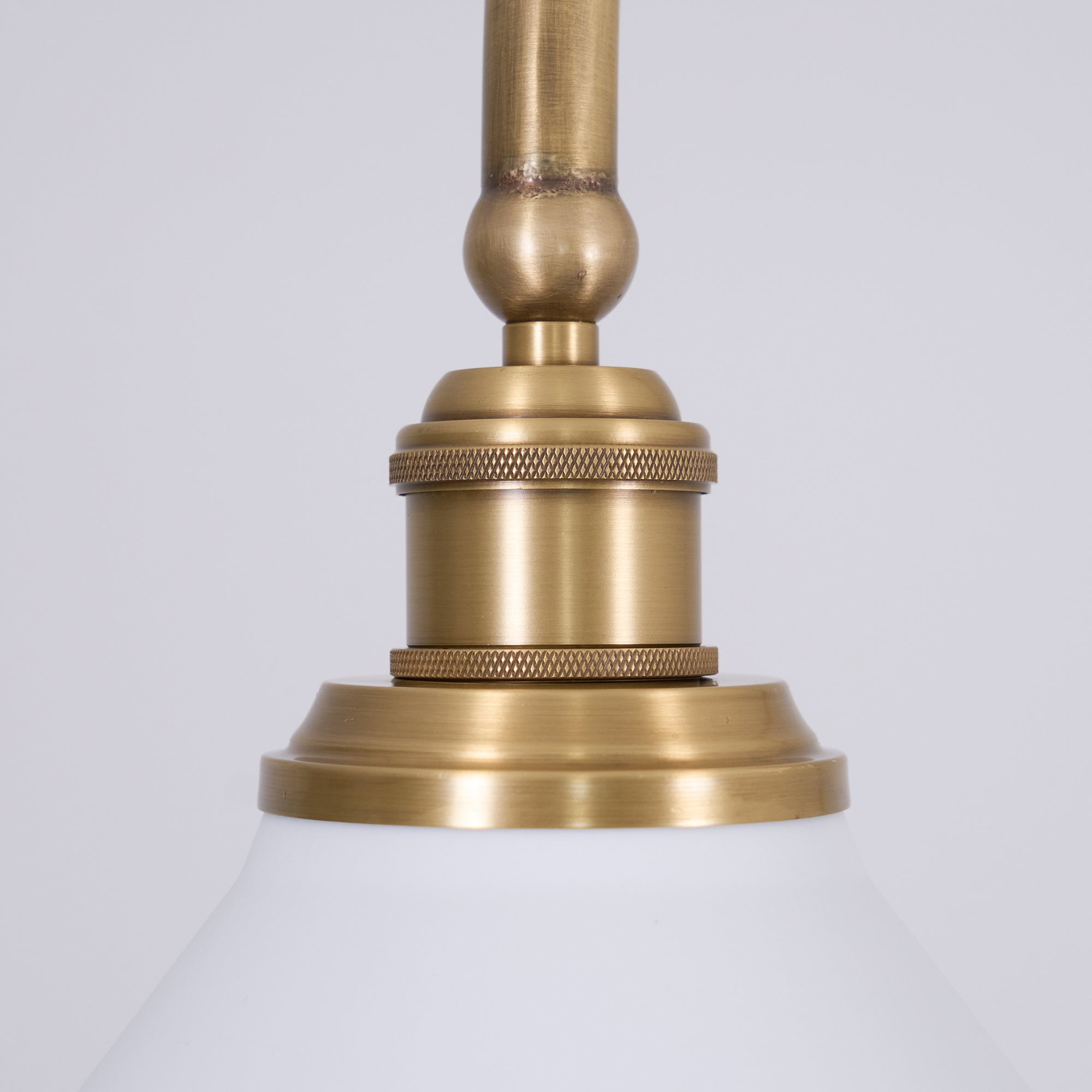 Double Head Pendant Lamp - Ceramic Shade Lighting Fixture