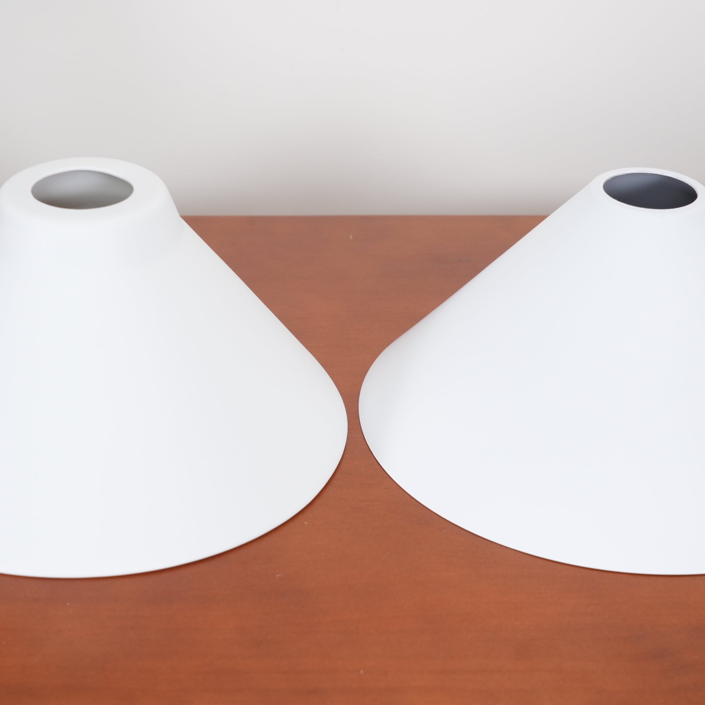 Double Head Pendant Lamp - Ceramic Shade Lighting Fixture