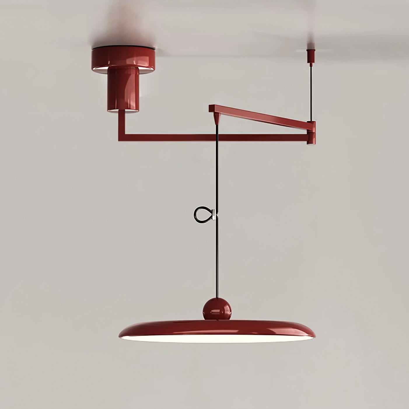 Industrial Style Pendant Lamp – Dimmable LED Adjustable Arm