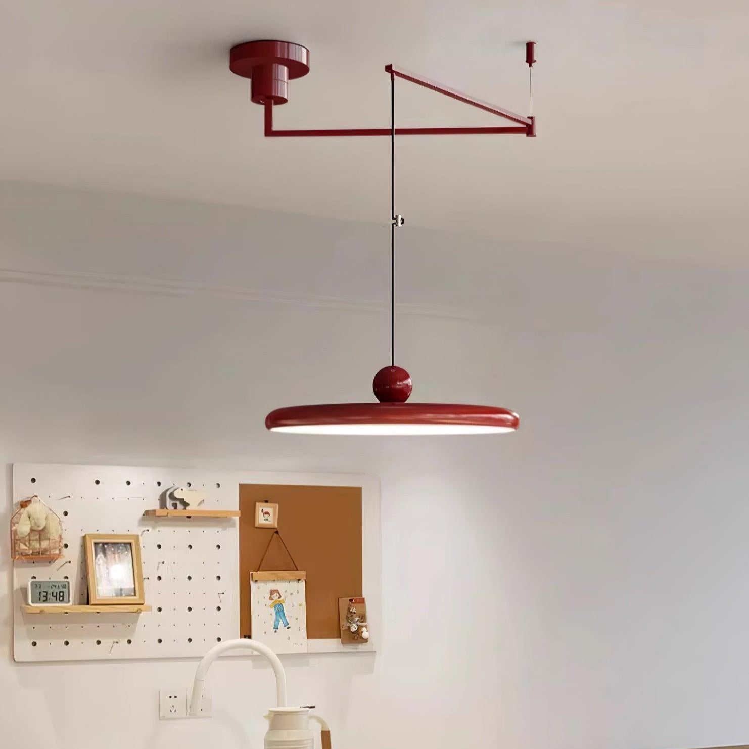 Industrial Style Pendant Lamp – Dimmable LED Adjustable Arm