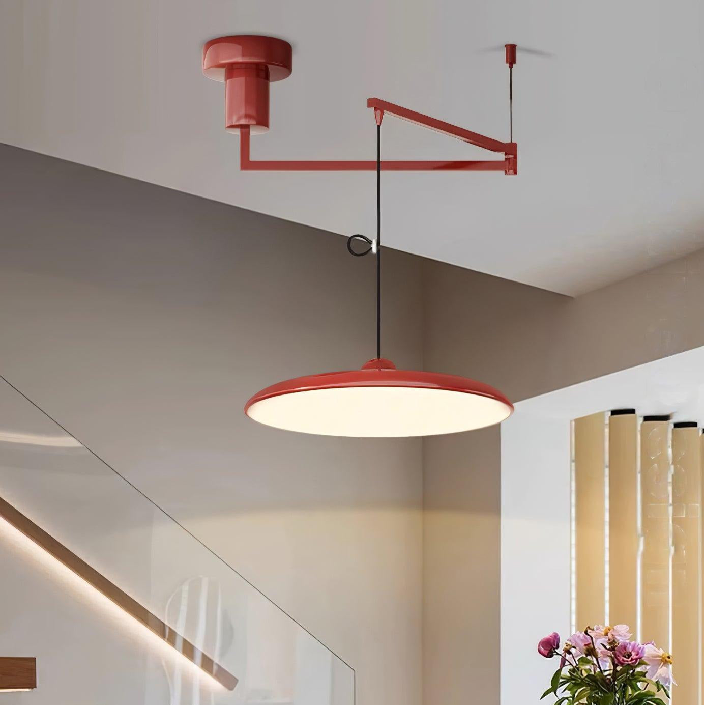 Industrial Style Pendant Lamp – Dimmable LED Adjustable Arm